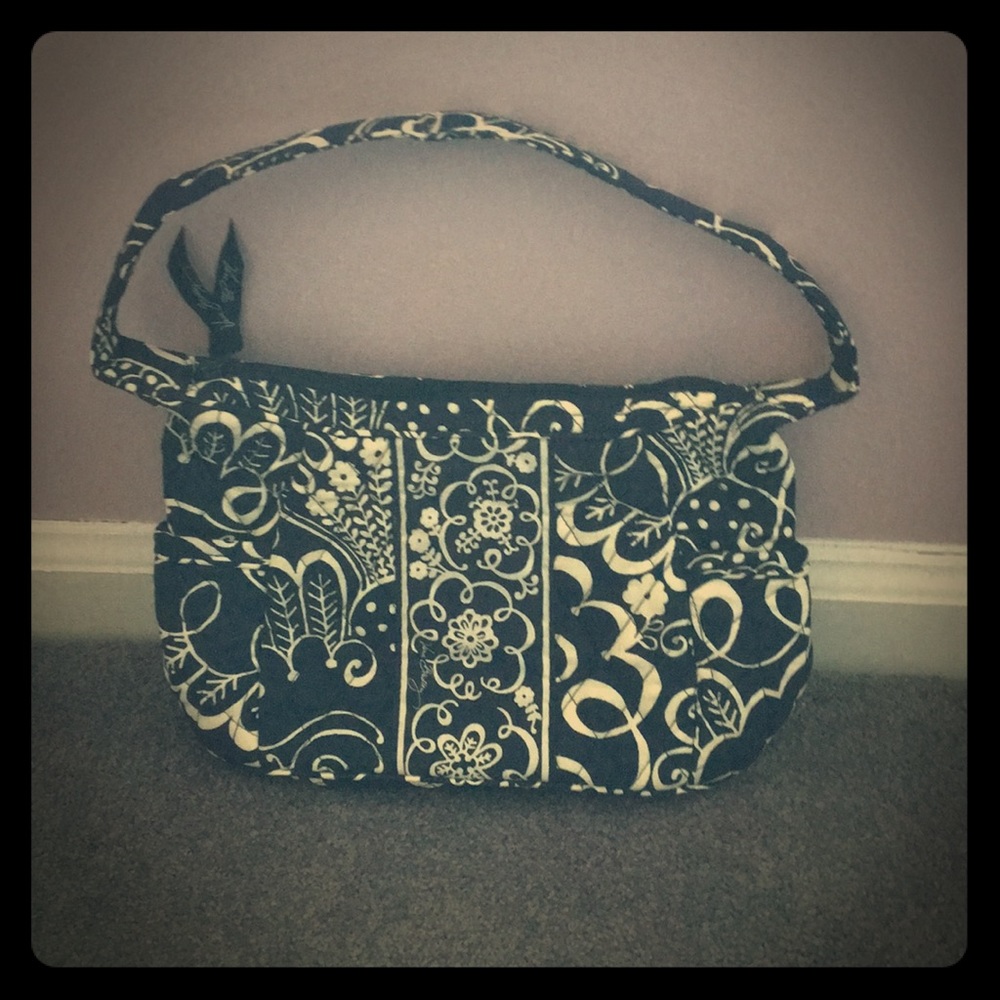 Vera Bradley Small Twirly Birds Navy